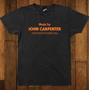 MUSIC BY JOHN CARPENTER - VINTAGE T-SHIRT