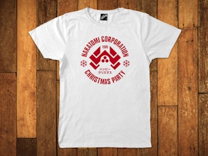 NAKATOMI CORP. CHRISTMAS PARTY - SOFT JERSEY T-SHIRT-3