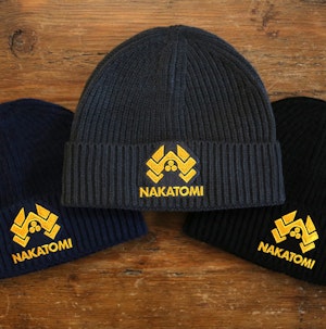 NAKATOMI CORPORATION (EMBROIDERED) RIBBED - BEANIE