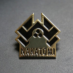 NAKATOMI CORPORATION (GOLD) - HARD ENAMEL PIN BADGE