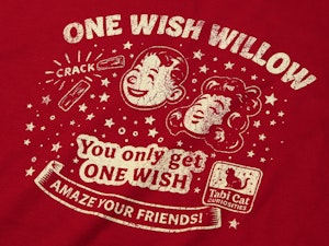 ONE WISH WILLOW - LADIES FITTED T-SHIRT-3