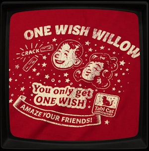 ONE WISH WILLOW - SOFT JERSEY T-SHIRT