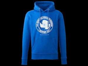 OUTPOST #31 (BLUE) - ORGANIC HOODED TOP-3