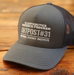 OUTPOST #31 (EMBROIDERED) - SNAPBACK TRUCKER CAP