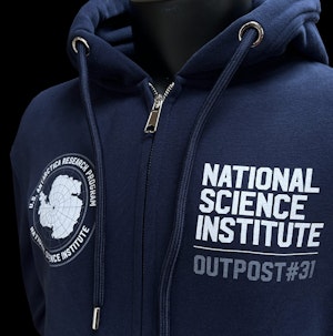 OUTPOST #31 - ORGANIC ZIP-UP HOODED TOP