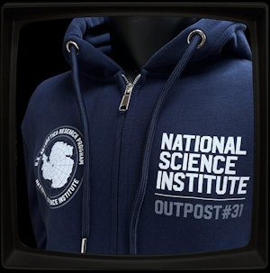 OUTPOST #31 - ORGANIC ZIP-UP HOODED TOP
