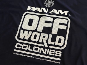 OFF WORLD COLONIES - LADIES FITTED T-SHIRT-5