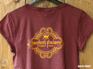 PANKOT PALACE - LADIES ROLLED SLEEVE T-SHIRT-4