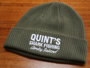 QUINT'S SHARK FISHING - ORGANIC BEANIE-2