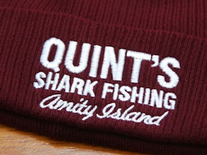 QUINT'S SHARK FISHING - ORGANIC BEANIE-3