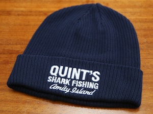 QUINT'S SHARK FISHING - ORGANIC BEANIE-2