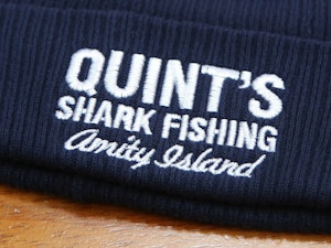 QUINT'S SHARK FISHING - ORGANIC BEANIE-3