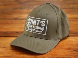 QUINT'S SHARK FISHING (EMBROIDERED) - FLEXIFIT CAP-3