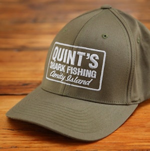 QUINT'S SHARK FISHING (EMBROIDERED) - FLEXIFIT CAP