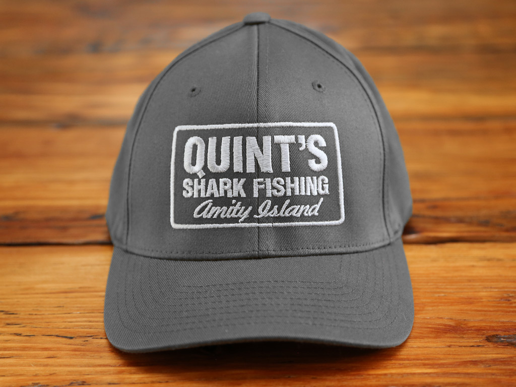 guolinadeou Alility Caps Quints Shark Fishing Jaws Cotton Adjustable Denim Hats Baseball Cap for Man and Woman 