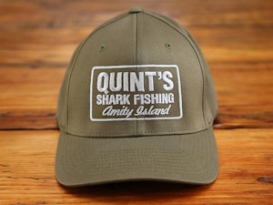 QUINT'S SHARK FISHING (EMBROIDERED) - FLEXIFIT CAP-2