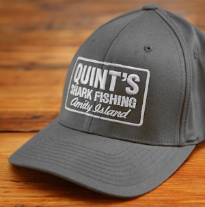 QUINT'S SHARK FISHING (EMBROIDERED) - FLEXIFIT CAP