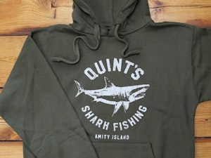 QUINT'S SHARK FISHING - SUMMER HOODED TOP-2