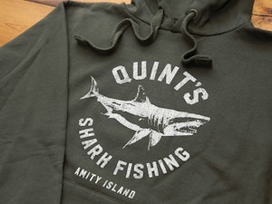 QUINT'S SHARK FISHING - SUMMER HOODED TOP-3