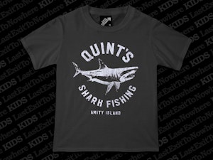 QUINT'S SHARK FISHING - KIDS T-SHIRT-2