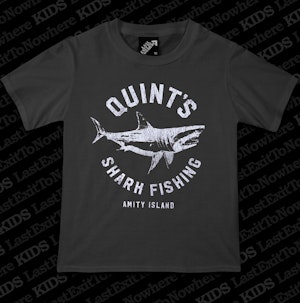 QUINT'S SHARK FISHING - KIDS T-SHIRT