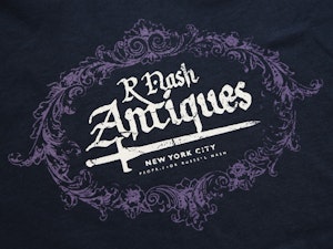 RUSSELL NASH ANTIQUES & CURIOSITIES (SALE) - REGULAR T-SHIRT-2