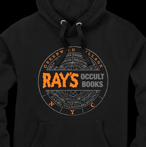 RAY'S OCCULT BOOKS - PEACH FINISH HOODED TOP
