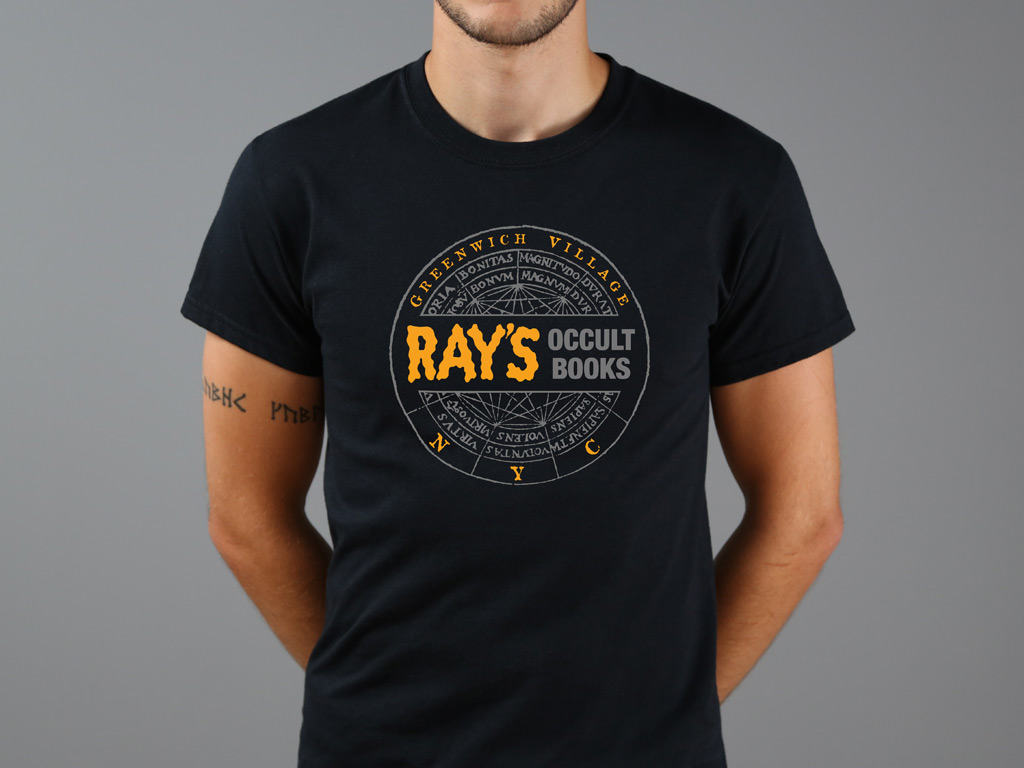 ray's occult books t shirt