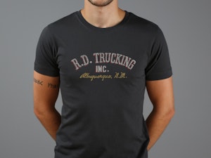 R.D. TRUCKING INC. - FITTED T-SHIRT-2
