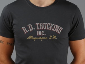 R.D. TRUCKING INC. - FITTED T-SHIRT-3