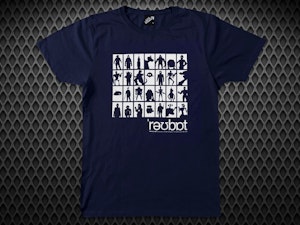 ROBOT (NAVY) - SOFT JERSEY T-SHIRT-3