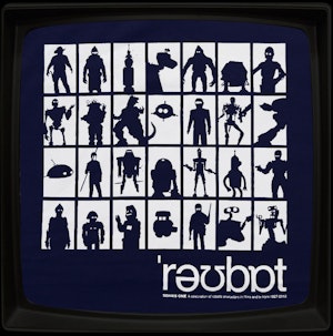 ROBOT (NAVY) - SOFT JERSEY T-SHIRT