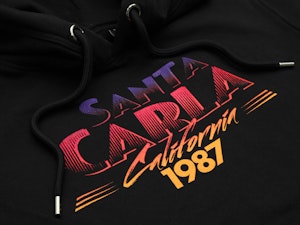 SANTA CARLA CALIFORNIA 1987 - ORGANIC HOODED TOP-2