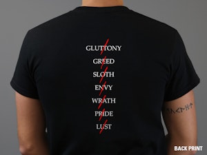 SEVEN DEADLY SINS - SOFT JERSEY T-SHIRT-3