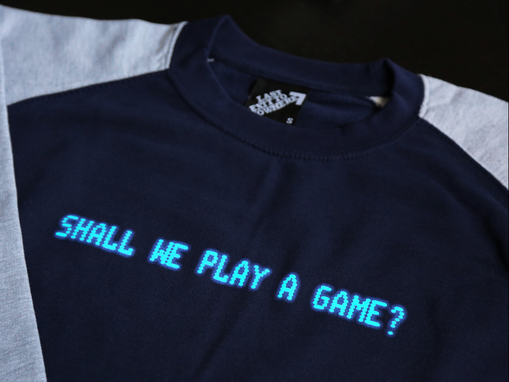 Shall We Play A Game Sweatshirt Last Exit To Nowhere