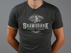 SHAWSHANK STATE PRISON - FITTED T-SHIRT-2