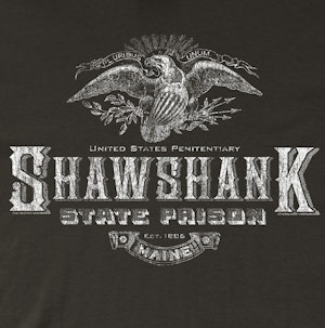 SHAWSHANK STATE PRISON - REGULAR T-SHIRT