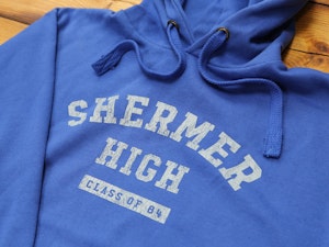 SHERMER HIGH SCHOOL - CLASS OF 1984 SUMMER HOODED TOP-3