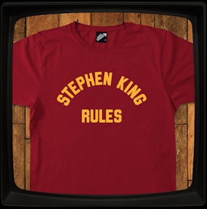 STEPHEN KING RULES - SOFT JERSEY T-SHIRT