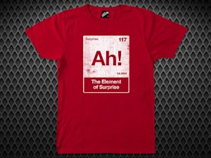 THE ELEMENT OF SURPRISE - SOFT JERSEY T-SHIRT-2