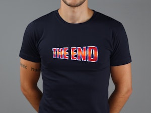 BTTF - THE END FITTED T-SHIRT-2