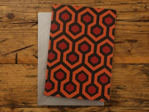 THE OVERLOOK HOTEL CARPET MOTIF - GREETING CARD-2