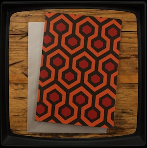 THE OVERLOOK HOTEL CARPET MOTIF - GREETING CARD