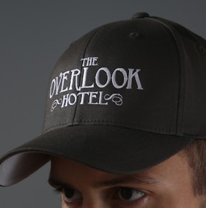 THE OVERLOOK HOTEL (EMBROIDERED) CHARCOAL - FLEXIFIT CAP