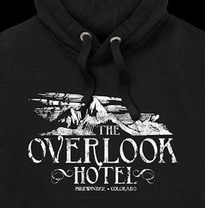 THE OVERLOOK HOTEL - PEACH FINISH HOODED TOP