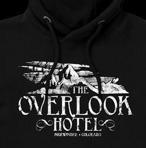 THE OVERLOOK HOTEL - PEACH FINISH HOODED TOP