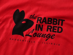 RABBIT IN RED - SOFT JERSEY T-SHIRT-2