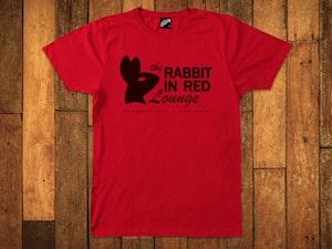 RABBIT IN RED - SOFT JERSEY T-SHIRT-3