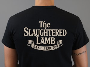 THE SLAUGHTERED LAMB (BREAST) - SOFT JERSEY T-SHIRT-4