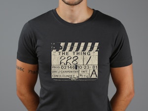 THE THING - CLAPPERBOARD FITTED T-SHIRT-2